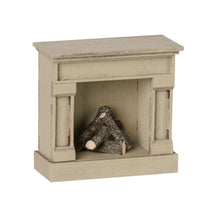 Load image into Gallery viewer, Maileg Fireplace Mouse Off White (2026) ** PRE-ORDER September **