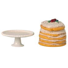 Load image into Gallery viewer, Maileg Party Cake and Cake Stand Mouse ** PRE-ORDER May **
