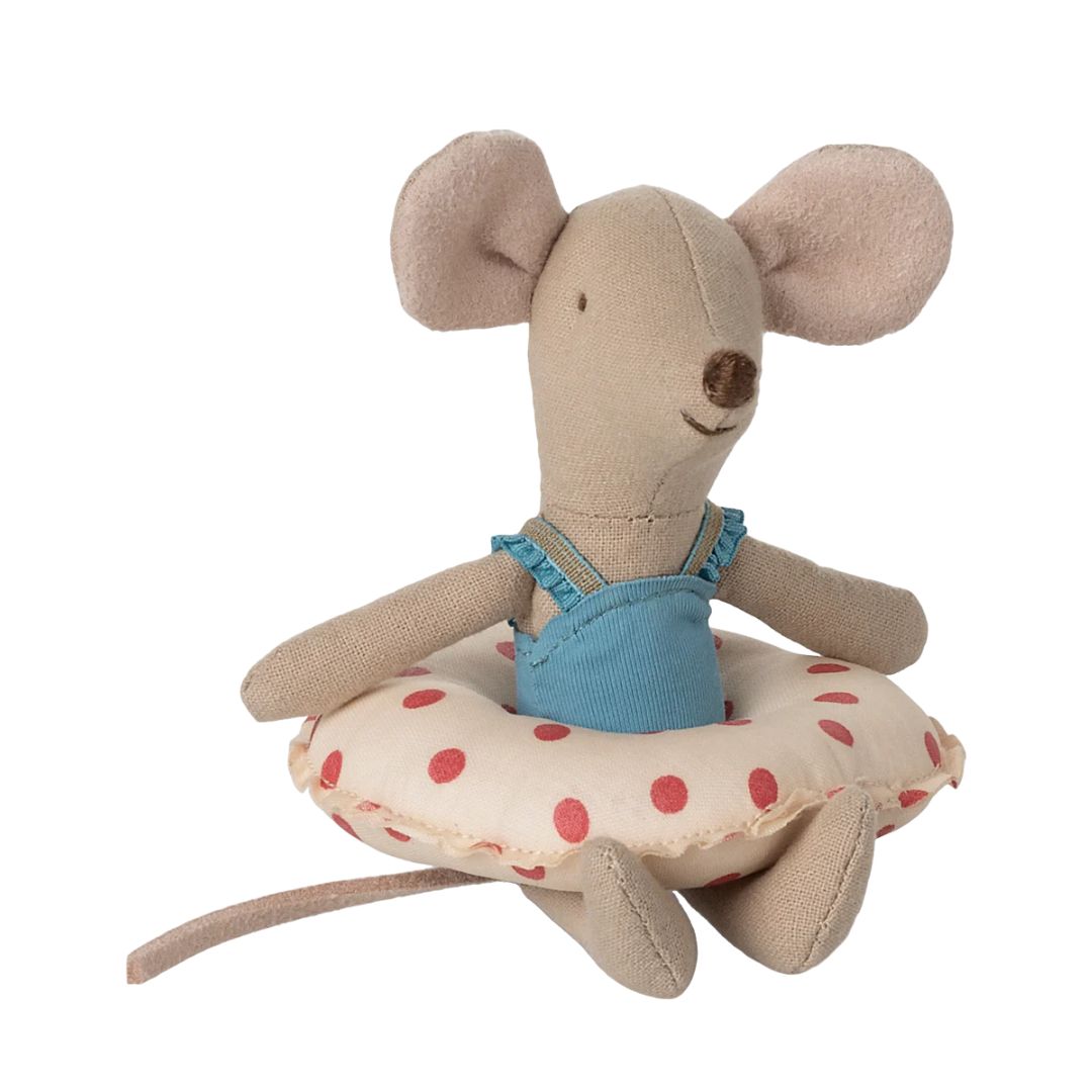 Maileg Beach Mouse Little Sister with Float (Assorted)