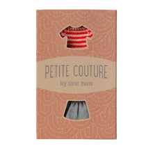 Load image into Gallery viewer, Maileg Knitted Sweater and Skirt Big Sister Mouse
