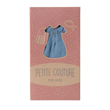 Load image into Gallery viewer, Maileg Denim Dress and Bag Mum Mouse