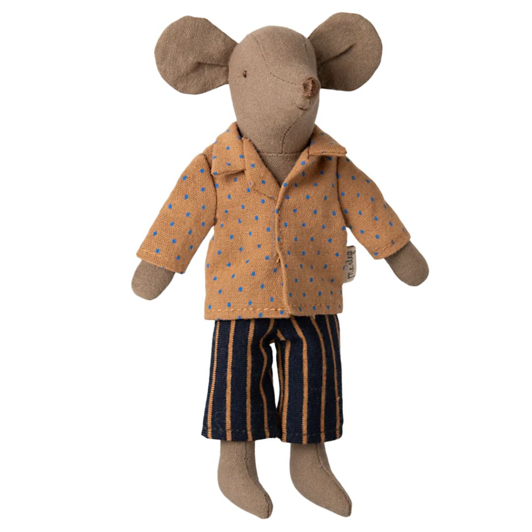 Maileg Shirt and Striped Pants for Dad Mouse