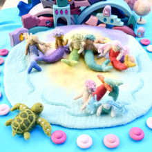 Load image into Gallery viewer, Tara Treasures Mermaid Cove Play Mat