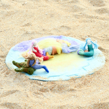 Load image into Gallery viewer, Tara Treasures Mermaid Cove Play Mat