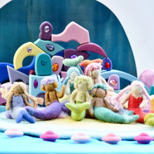 Load image into Gallery viewer, Tara Treasures Felt Waldorf Merman (Assorted)