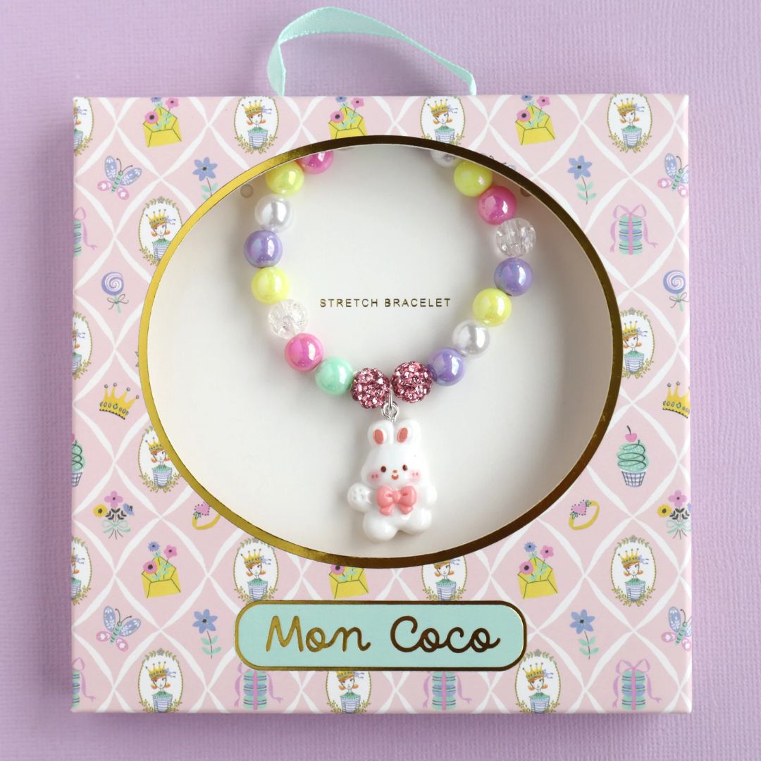 Mon Coco by Lauren Hinkley Bunny Bow Elastic Bracelet ** FINAL SALE **