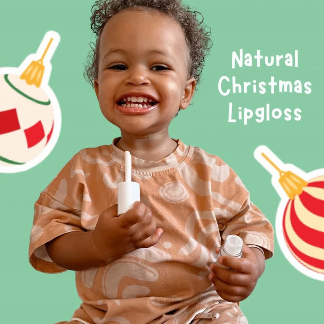 No Nasties Kids Candy Cane Natural Kids Lip Gloss