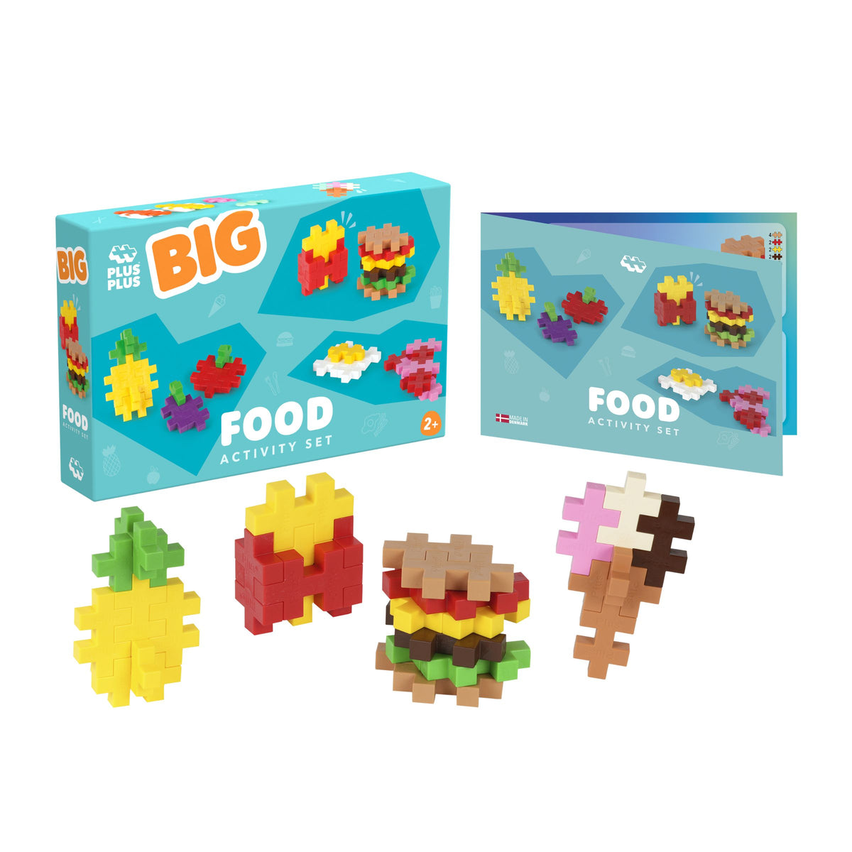 Plus-Plus BIG 50pc Activity Food Theme