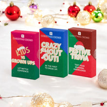 Load image into Gallery viewer, Talking Tables Christmas Crowd Festive Card Games
