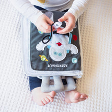 Load image into Gallery viewer, Curious Columbus Fabric Activity Book: When I Grow Up