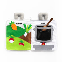 Load image into Gallery viewer, Curious Columbus Fabric Activity Book: When I Grow Up