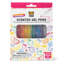 Load image into Gallery viewer, Tiger Tribe Shimmer Scented Gel Pens