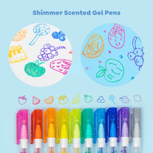 Load image into Gallery viewer, Tiger Tribe Shimmer Scented Gel Pens