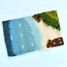 Load image into Gallery viewer, Tara Treasures Large Sea and Rockpool Playmat