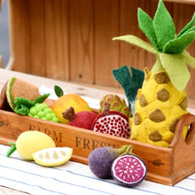 Load image into Gallery viewer, Tara Treasures Felt Vegetables & Fruits (Set D)