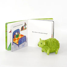Load image into Gallery viewer, Tara Treasures Where Is The Green Sheep? Toy and Book Set