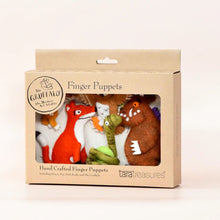 Load image into Gallery viewer, Tara Treasures The Gruffalo Finger Puppets Set ** PRE-ORDER November **