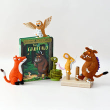 Load image into Gallery viewer, Tara Treasures The Gruffalo Finger Puppets Set ** PRE-ORDER November **