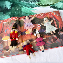Load image into Gallery viewer, Tara Treasures Nutcracker and the Mouse King Finger Puppet Set
