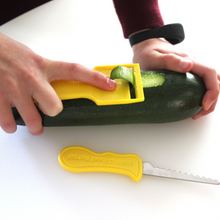 Load image into Gallery viewer, Original Kiddies Food Kutter & Safety Peeler Twin Pack