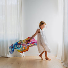 Load image into Gallery viewer, Play Silkies Indigenous ‘Wani-Wani Watina’ Print Silk