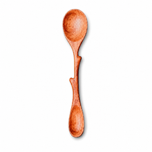 Load image into Gallery viewer, Wooden Hand-Carved Wild Measure Spoon