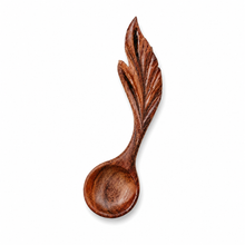 Load image into Gallery viewer, Wooden Floating Leaf Spoon