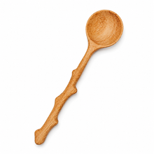 Load image into Gallery viewer, Wooden Hand-Carved Branch Spoon