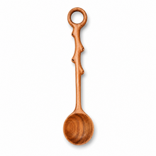 Load image into Gallery viewer, Wooden Hand-Carved Bubble and Scoop Spoon
