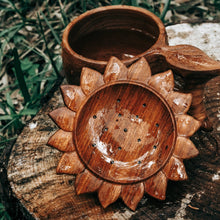 Load image into Gallery viewer, Wooden Hand-Crafted Sun Strainer