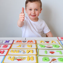 Load image into Gallery viewer, Curious Columbus Flash Cards & ABC Magnetic Letters