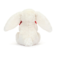 Load image into Gallery viewer, Jellycat Bashful Bunny with Red Love Heart