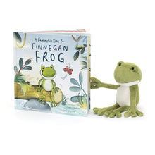 Load image into Gallery viewer, Jellycat A Fantastic Day for Finnegan Frog Book
