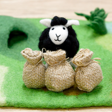 Load image into Gallery viewer, Tara Treasures Felt Baa Baa Black Sheep Toy