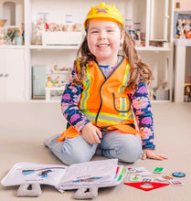 Load image into Gallery viewer, Curious Columbus Fabric Activity Book: When I Grow Up