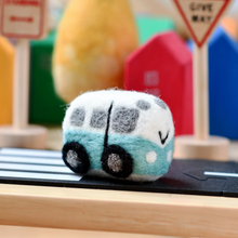 Load image into Gallery viewer, Tara Treasures Felt Camper Van Toy