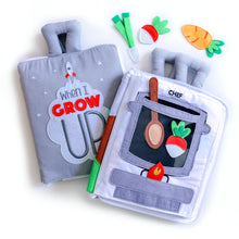 Load image into Gallery viewer, Curious Columbus Fabric Activity Book: When I Grow Up