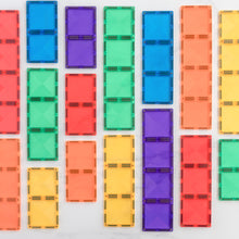 Load image into Gallery viewer, Connetix Rainbow 18pc Rectangle Pack