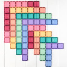 Load image into Gallery viewer, Connetix Pastel 24pc Rectangle Pack