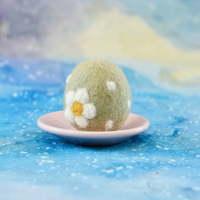 Load image into Gallery viewer, Tara Treasures Felt Floral & Dot Egg (Assorted)