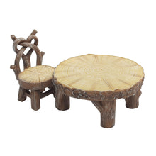 Load image into Gallery viewer, Fairy Garden Celtic Heart Fairy Furniture Set