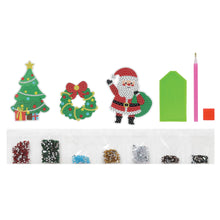 Load image into Gallery viewer, Discovery Zone Festive Diamond Art Kit (Assorted)