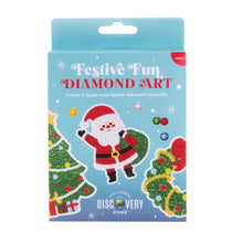 Load image into Gallery viewer, Discovery Zone Festive Diamond Art Kit (Assorted)