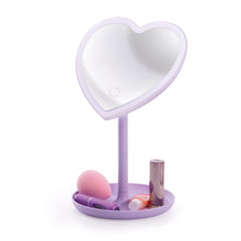 Load image into Gallery viewer, ISGift Light Up LED Heart Mirror