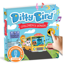 Load image into Gallery viewer, Ditty Bird Children's Songs Board Book (Rechargeable)