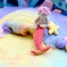 Load image into Gallery viewer, Tara Treasures Felt Waldorf Merman (Assorted)