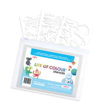 Load image into Gallery viewer, Life of Colour Stencil Pack (Assorted)