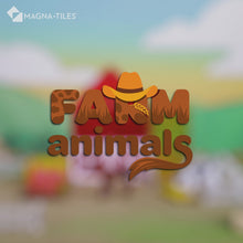 Load and play video in Gallery viewer, Magna Tiles 25pc Farm Animals Set