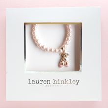 Load image into Gallery viewer, Lauren Hinkley Ballet Slippers Pearl Bracelet