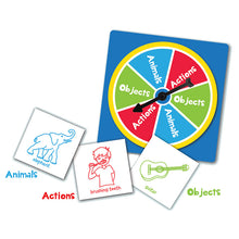 Load image into Gallery viewer, Charades Kids on Stage Tin Game